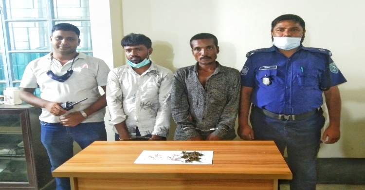 ঘোড়াঘাটে হেরোইন, ইয়াবা এবং গাঁজা সহ আটক ২
