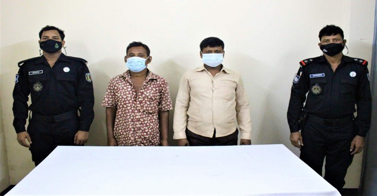 সিরাজগঞ্জে ১ কেজি হেরোইনসহ ২ জন র্শীষ মাদক ব্যবসায়ী আটক