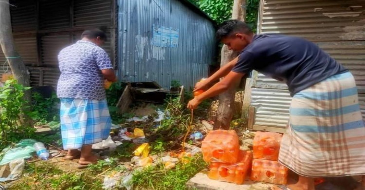 লক্ষ্মীছড়ি বাজারে কলাপাতা কফি হাউজকে ১০হাজার টাকা অর্থ দন্ড
